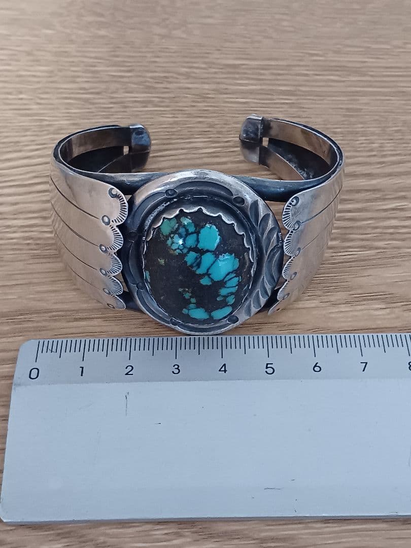 ターコイズ シルバー ブレスレット バングル