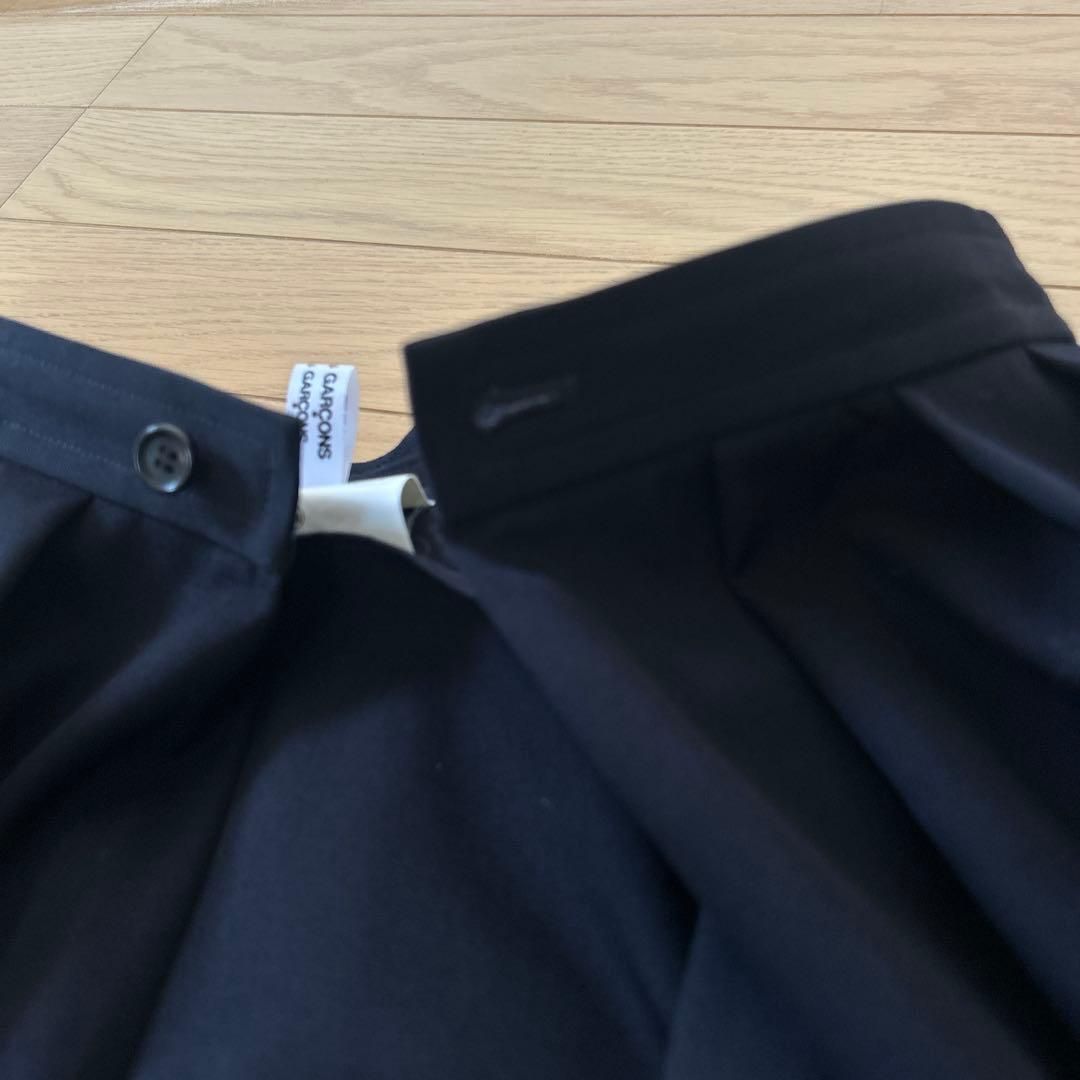 【再値下】COMME des GARCONS　サルエルパンツ　レディース　S　紺