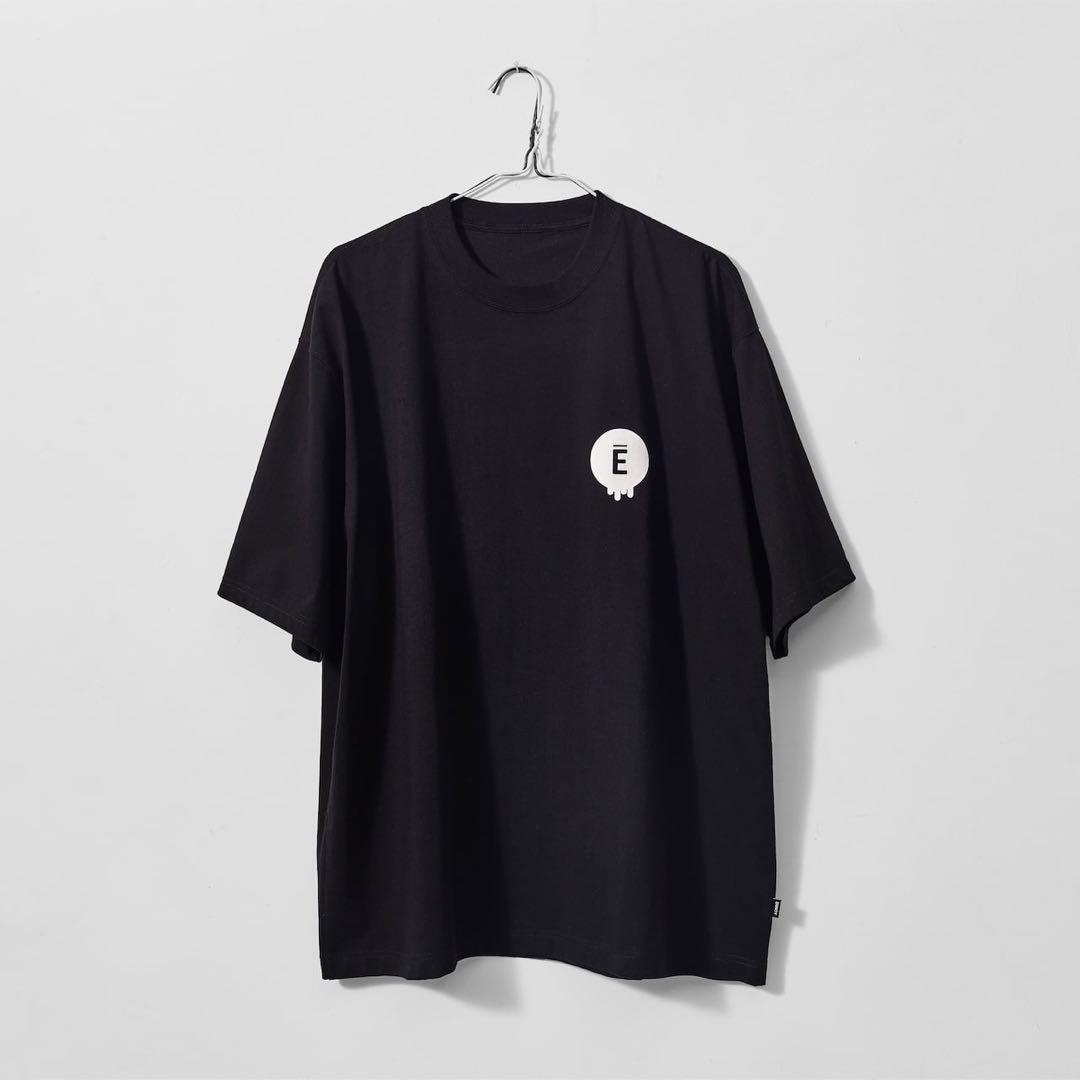 エンノイennoy CIRCLE Ē DRIP T-SHIRT (BLACK)