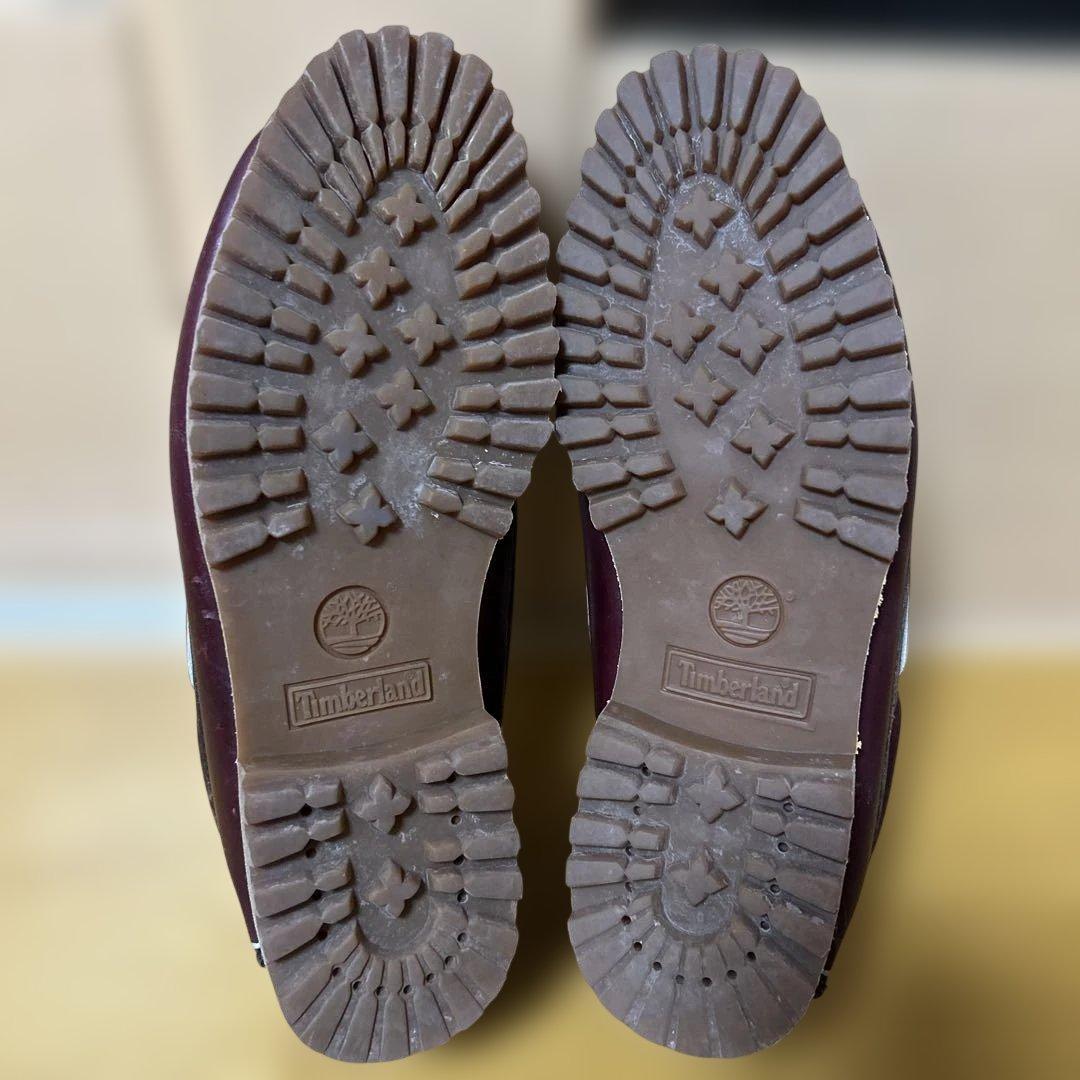 Timberland 3EYE CLASSIC LUG バーガンディ　27