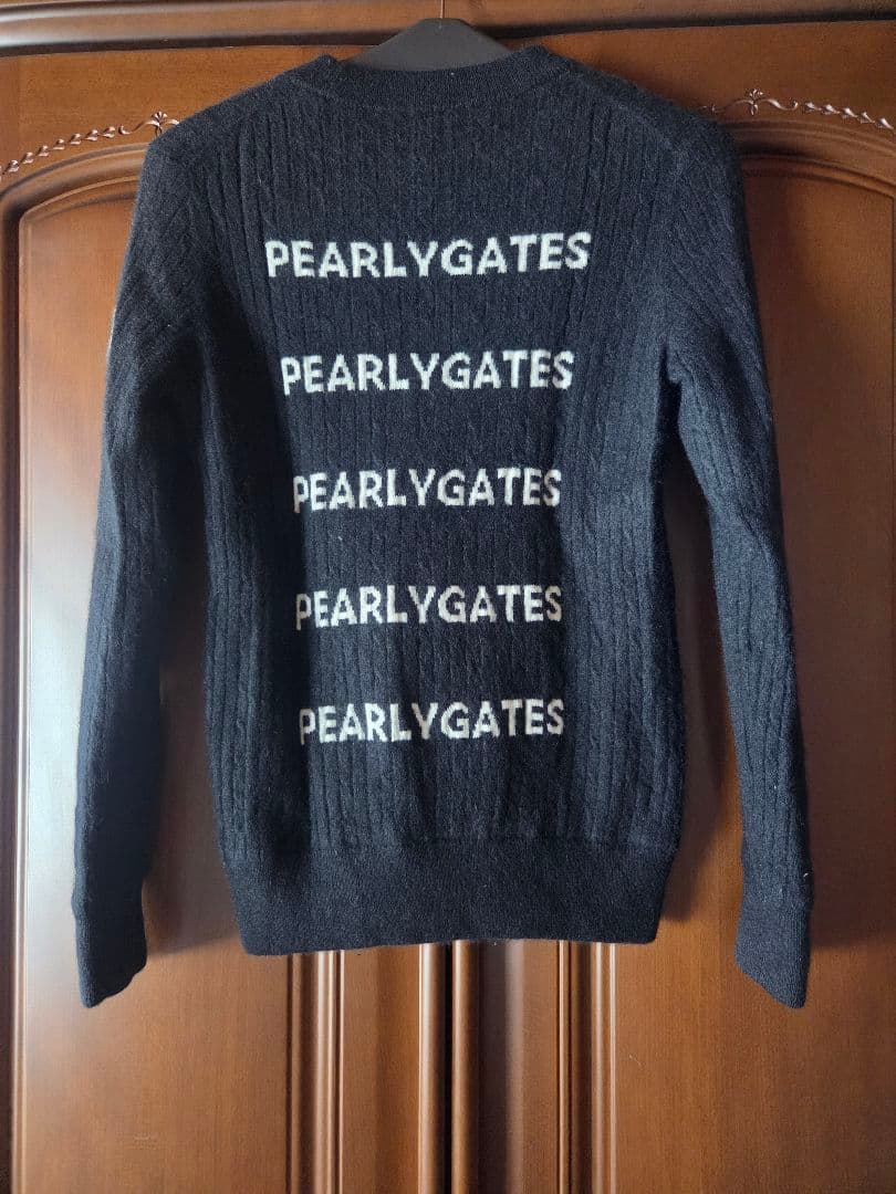 Cherryパーリーゲイツ ブラックセーター サイズ1