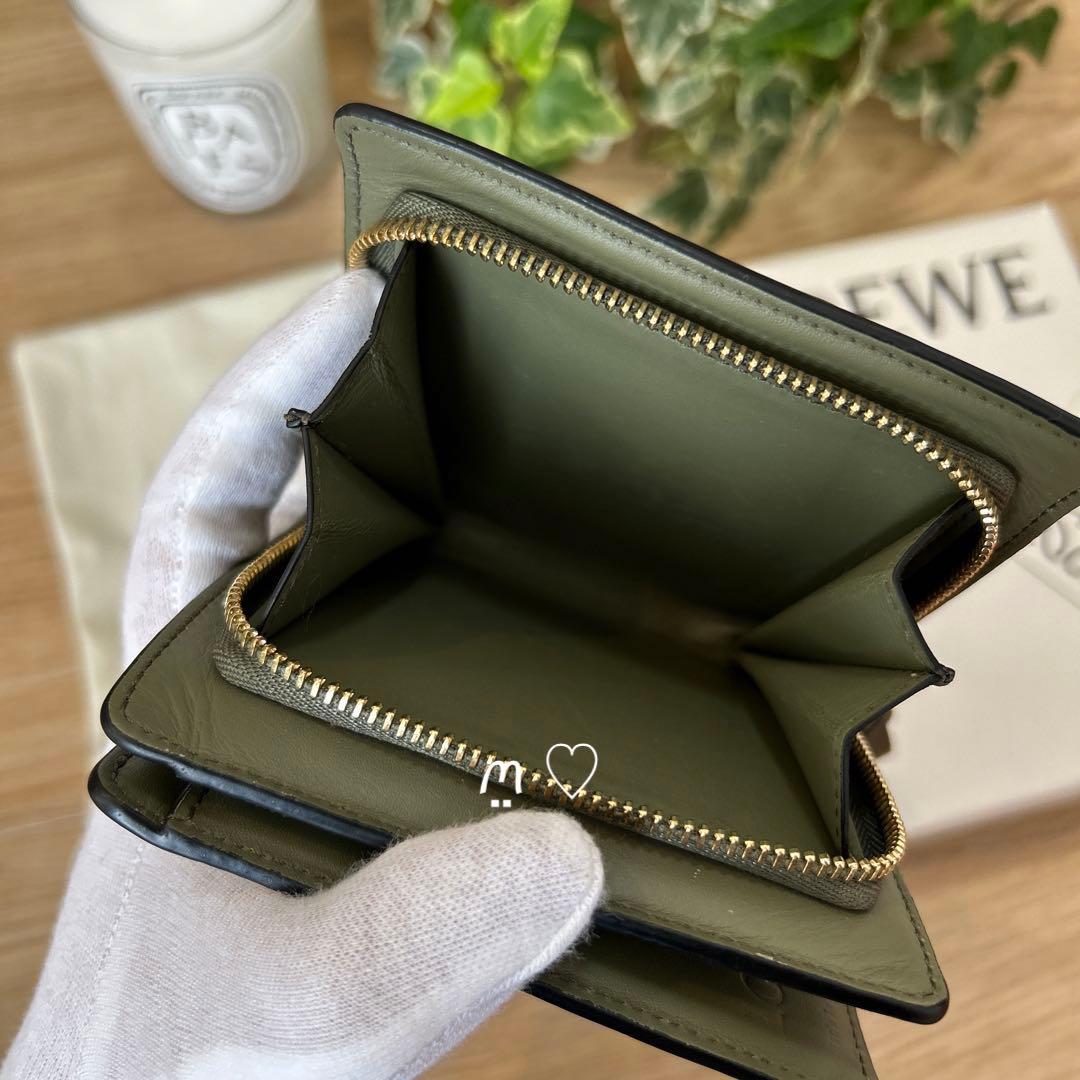 LOEWE ロエベ 二つ折り 財布 パズル ジップ ウォレット