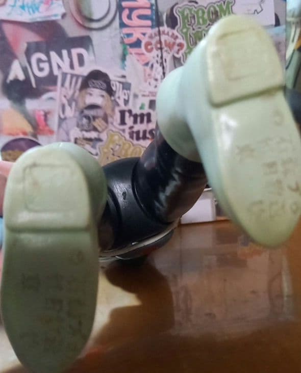 仮面ライダーソフビ 当時物 スタンダード✨面とれ✨昭和レトロ✨比較的美品✨一本線