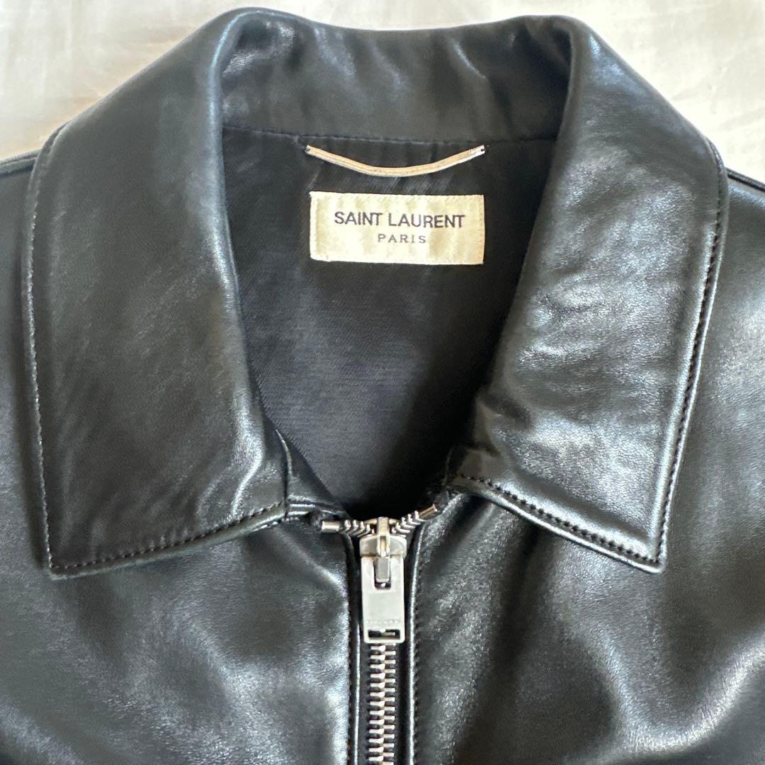 早い者勝ち！［極上！エディ期 ］サンローラン パリ イタリア BLACK 50