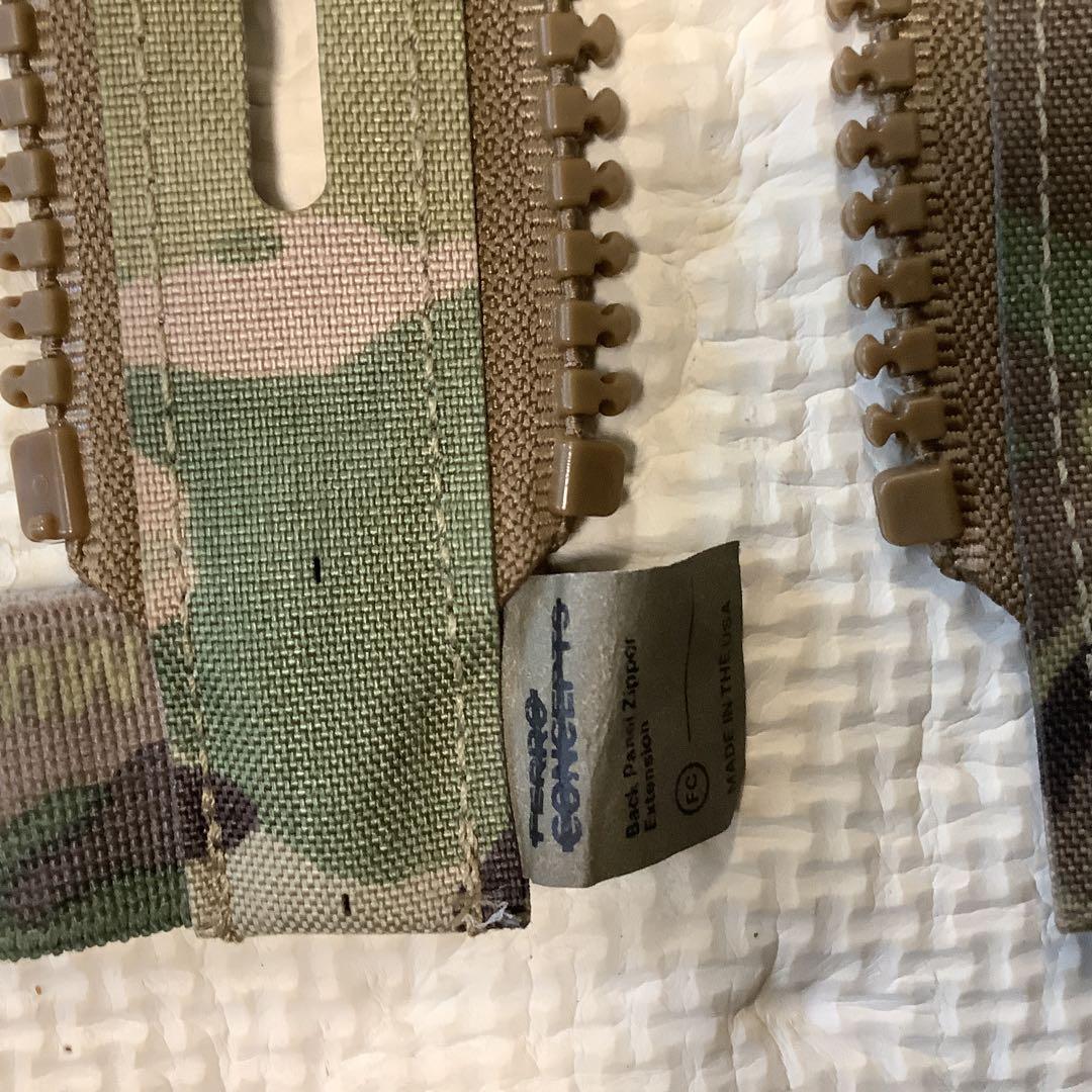Ferro Concepts ジッパーエクステンション multicam 実物