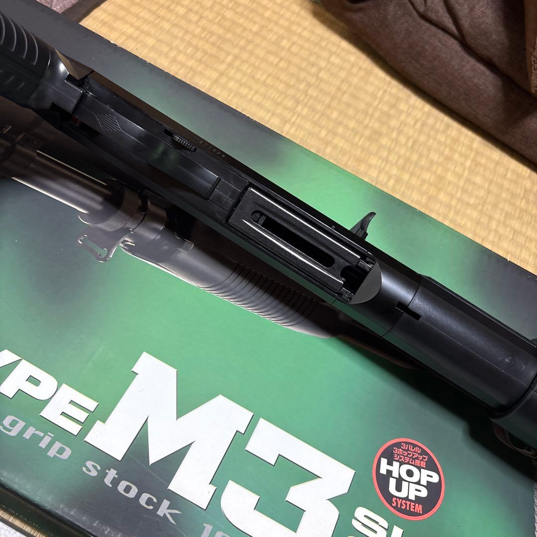 東京マルイ エアーコッキング ショットガン M3 スーパー90 おまけ付き