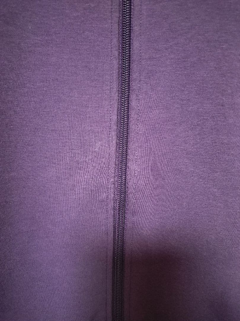 Alexandros] パープル トラックジャケット S ショップバッグ付き