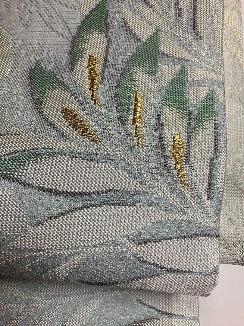 お仕立て上がり名古屋帯 新品未使用品 正絹 西陣織 No.349 - メルカリ