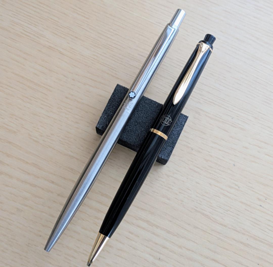 セット Pelikan 350 ペンシル MontBlanc スリム ボールペン