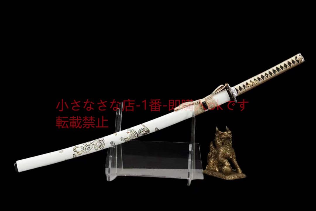 【武士の猛虎が覇権を争う】  古兵器 武具 刀装具 日本刀 模造刀 居合刀