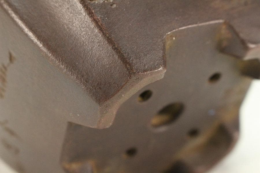 中国美術 朱泥 刻梅 文字 花盆 骨董品(K-LC976)