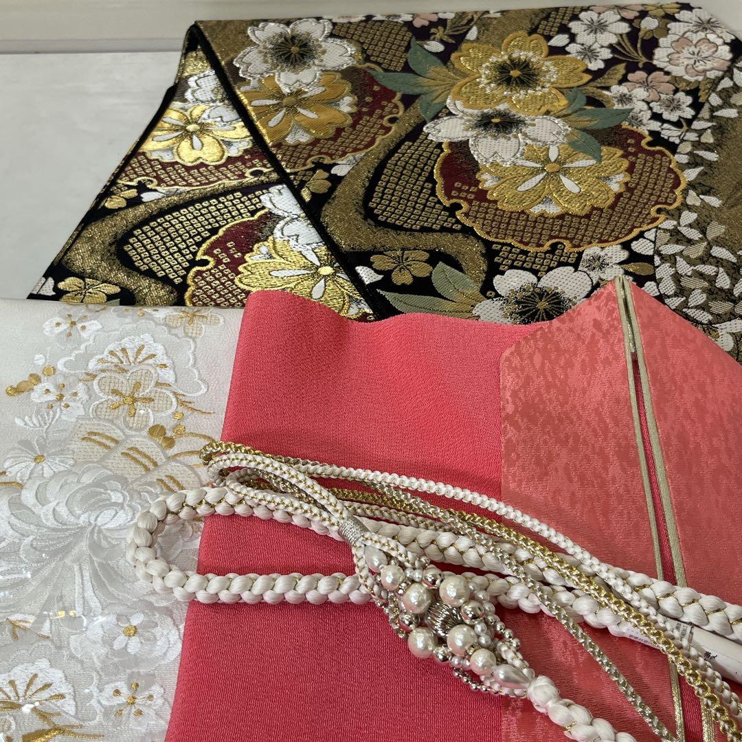 435 振袖フルセット 正絹 難あり 桃 ピンク 水色 紫 カラフル 楽天市場