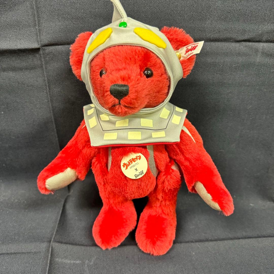 138-26限定品 シュタイフ ウルトラセブンコラボ 2017年 テディベア