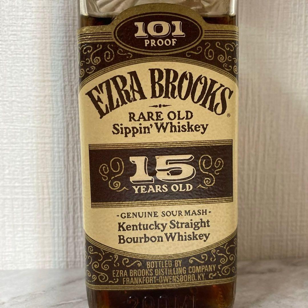 オールドエズラ エズラブルックス 15年 200ml 箱有り オールドエズラ