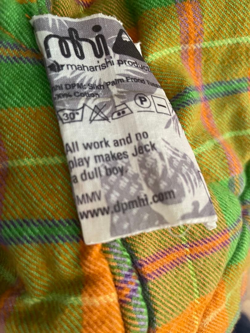 Maharishi マハリシ　ミリタリージャケット ブラック　迷彩　LA購入