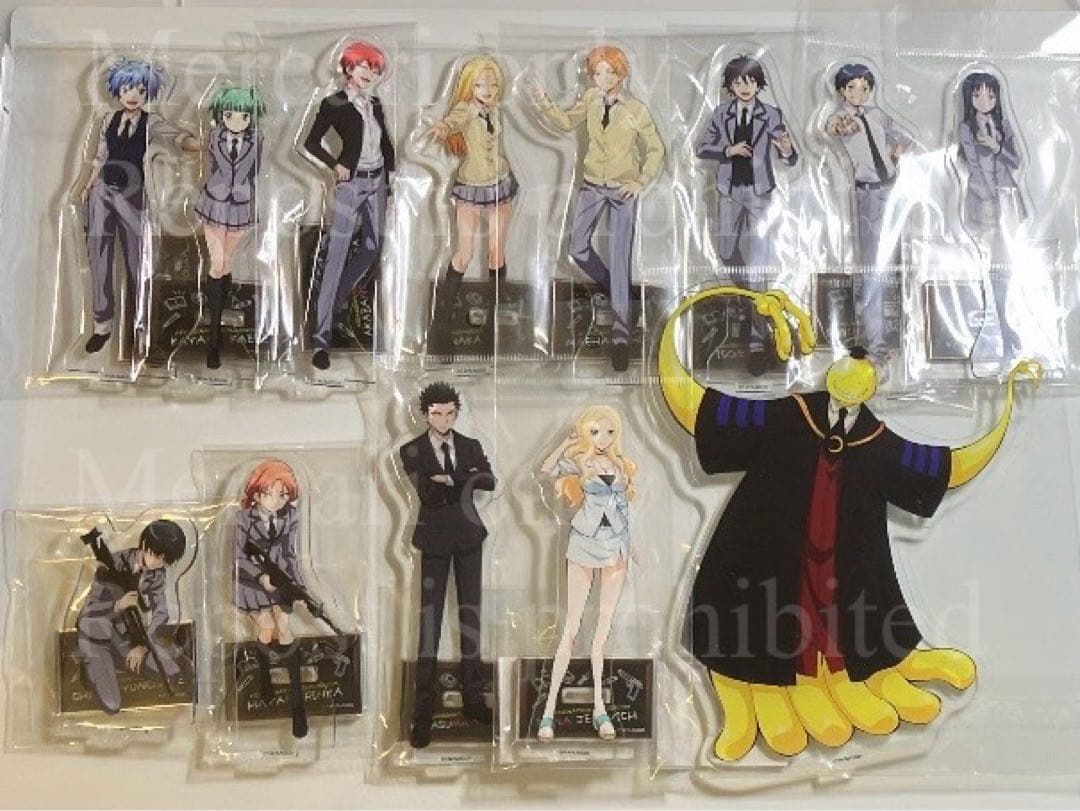 31点セット フルコンプリート 暗殺教室 EDイラスト アクリルスタンド