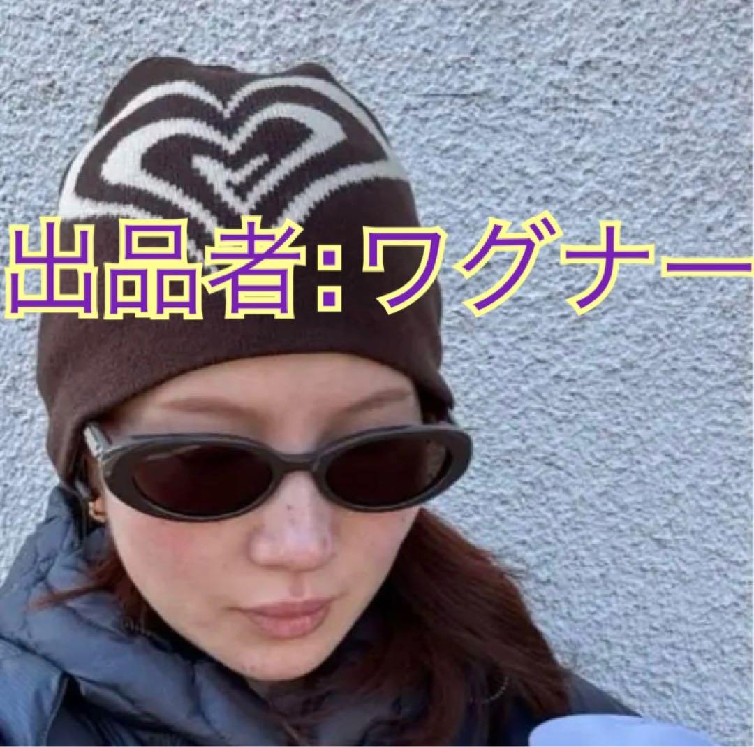 Guru Guru sol soonerorlater heart beanie