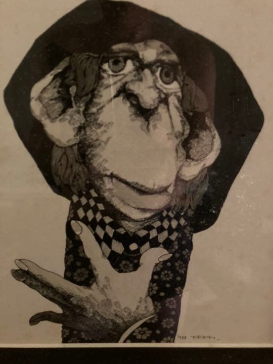 特徴あり過ぎる絵画 N1101005479 最 安値 価格