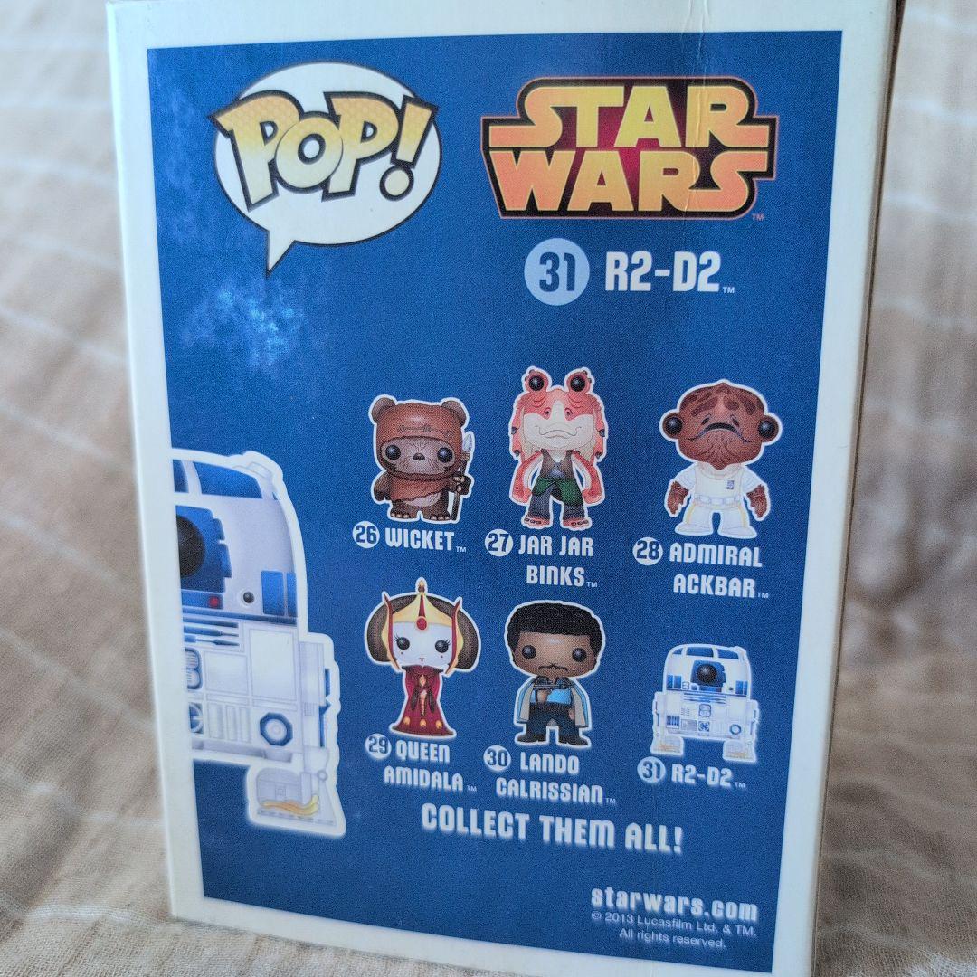 POP! STAR WARS R2-D2 フィギュア 31　FUNKO