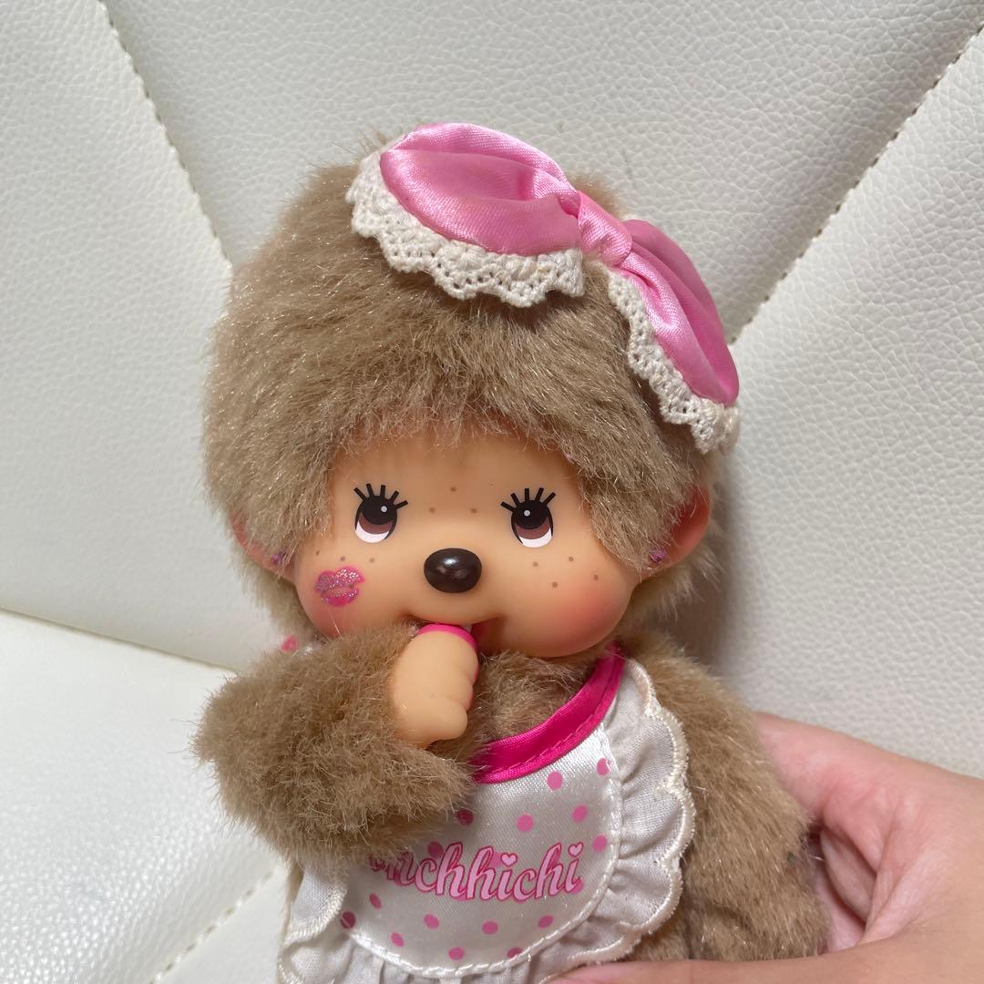 モンチッチ ギャル 金髪オトナラボ コラボ ぬいぐるみ キーホルダー　スクバ