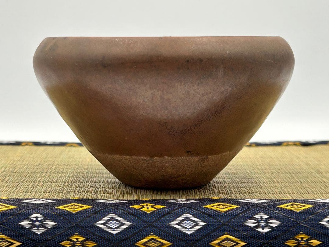 ☆0011 宋時代 建窯 柿红釉天目茶碗 ☆茶道具 茶器 唐物天目中国美術