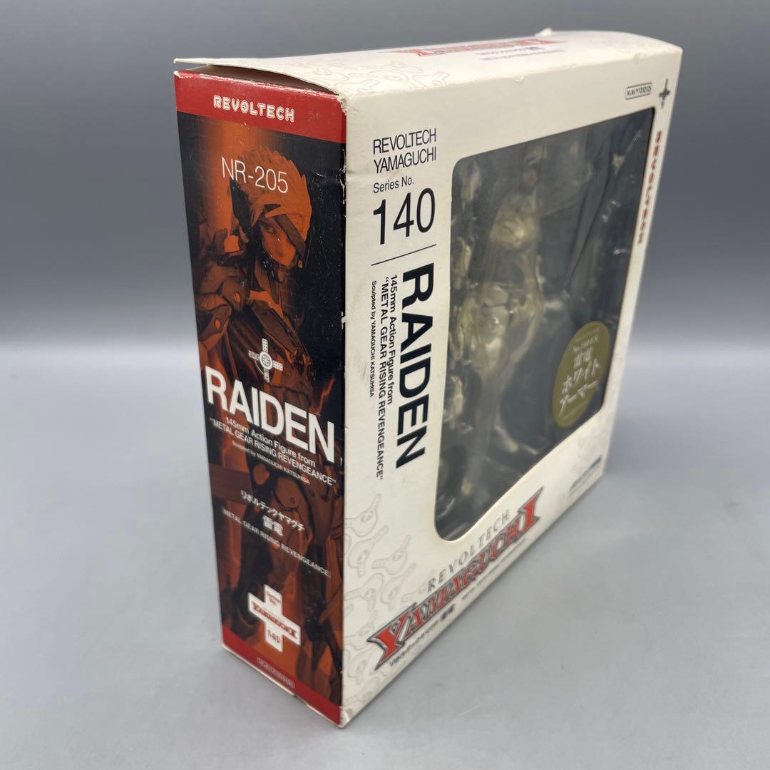 リボルテックヤマグチ No.140EX 雷電 ホワイトアーマー メタルギア
