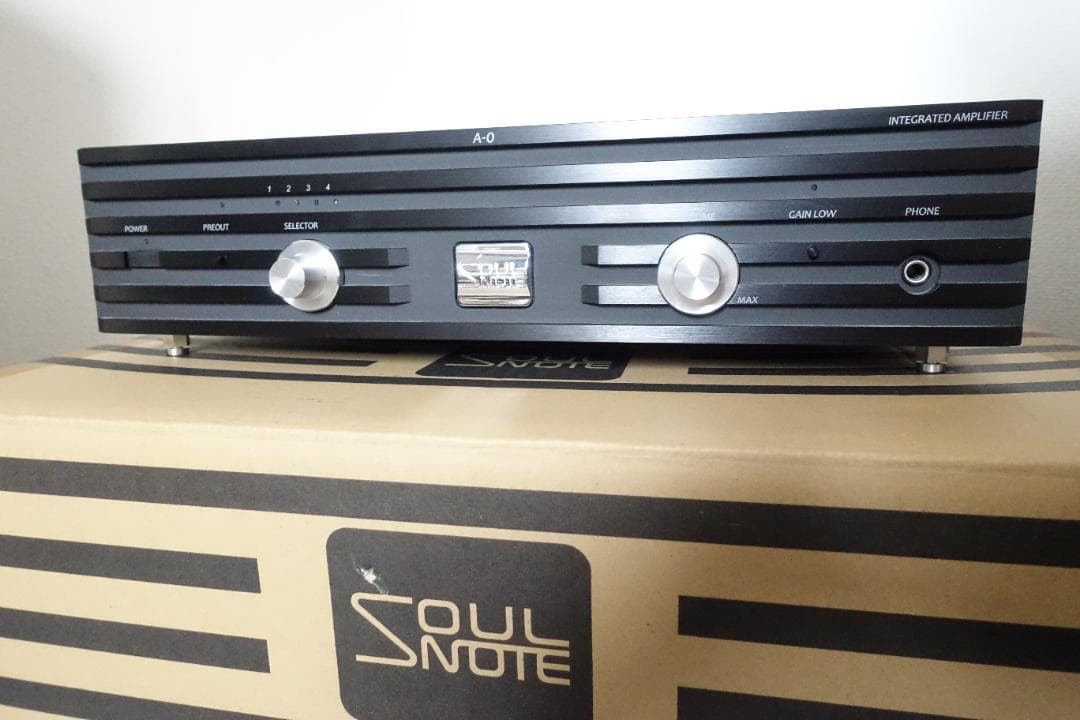 SOULNOTE A-0 BLACK(送料込み) SOULNOTE A-0 プリメインアンプ