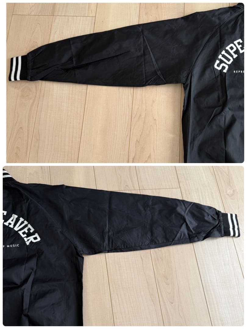 SUPER BEAVER スーパービーバー スタジャン 黒 L完全受注生産品