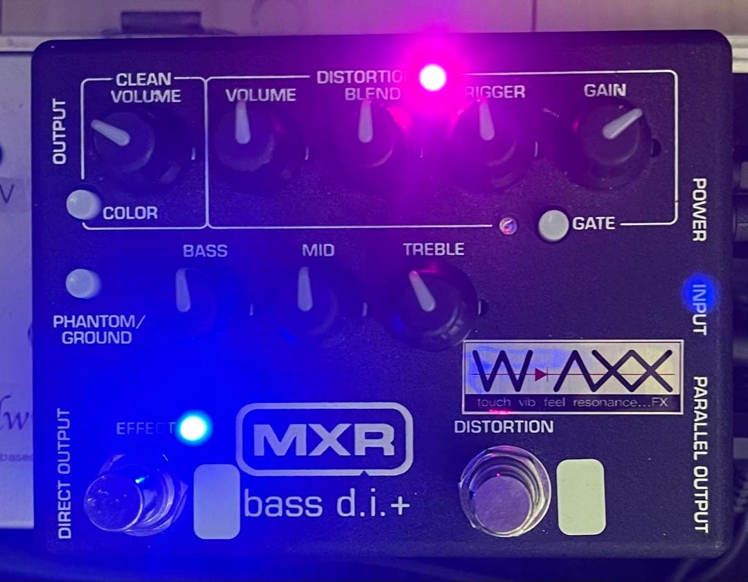 ベース MXR M-80 bass d.i. + waxx mod MXR Effect Pedals - M80 Bass Direct Box | Mass Street Music