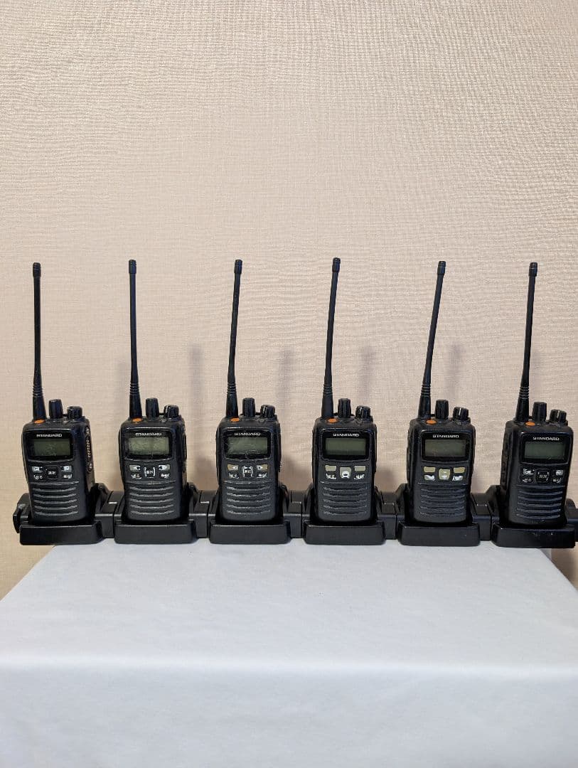 スタンダード デジタル簡易無線機 免許局 VXD450U イヤホンマイク付 6台 VXD450U - 無線機・トランシーバー・インカムのジャパンエニックス