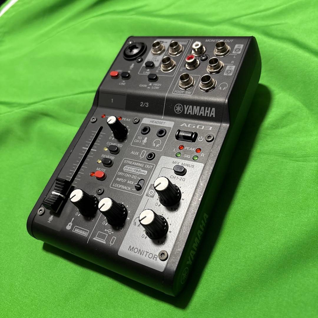 YAMAHA AG03 MK2 オーディオインターフェイス