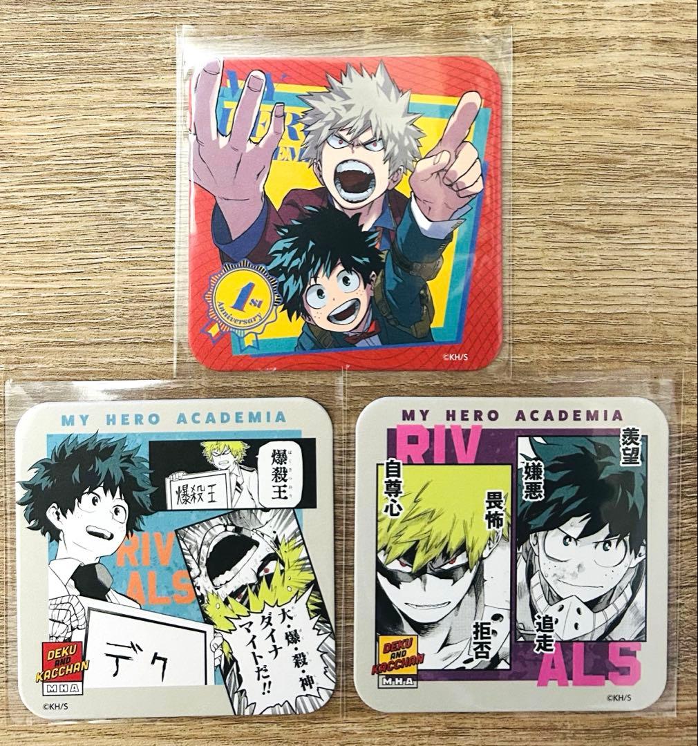 ヒロアカ アートコースター rivals 爆豪 緑谷 - メルカリ