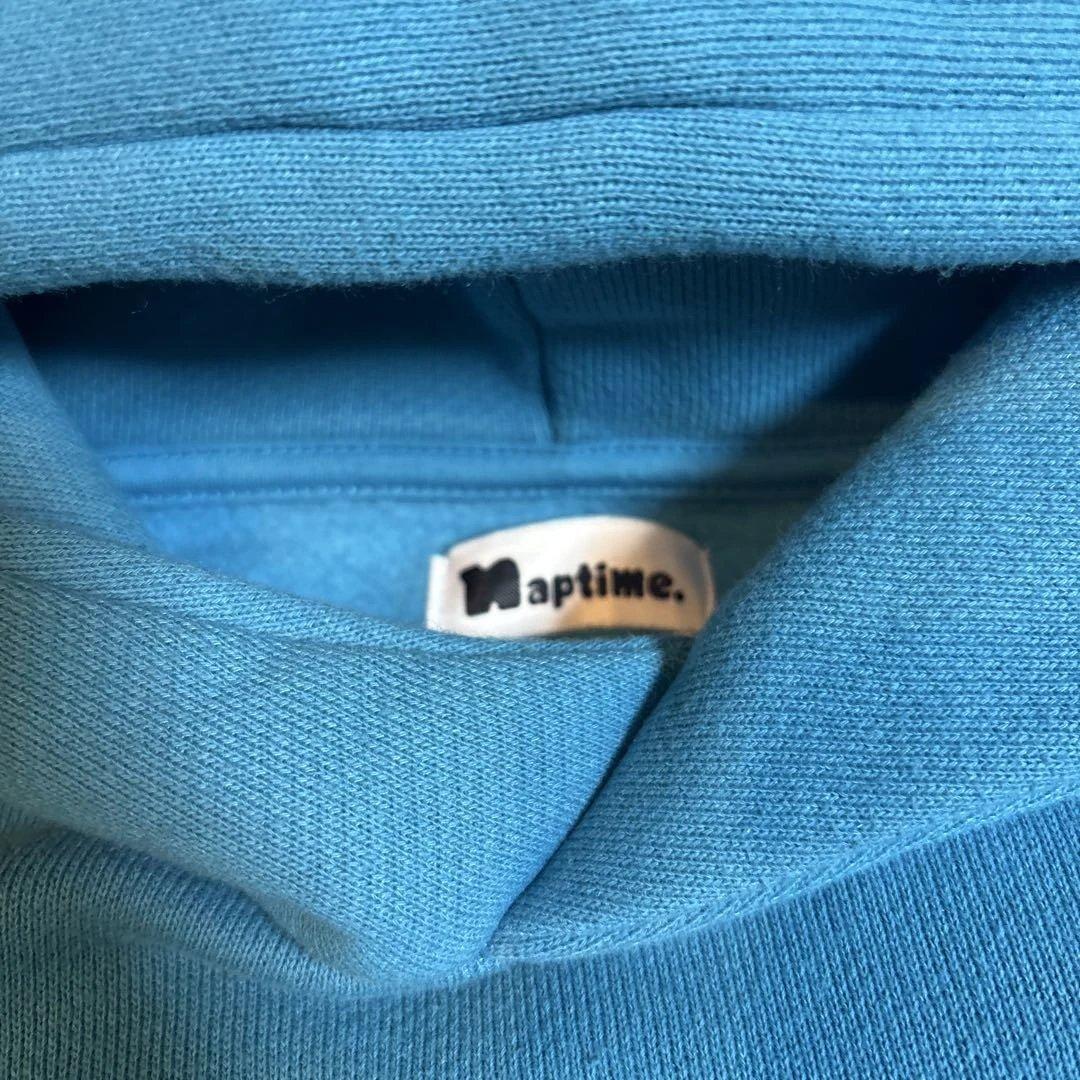 ナップタイム naptime. Nissy 西島隆弘 スウェット パーカー 青 - メルカリ