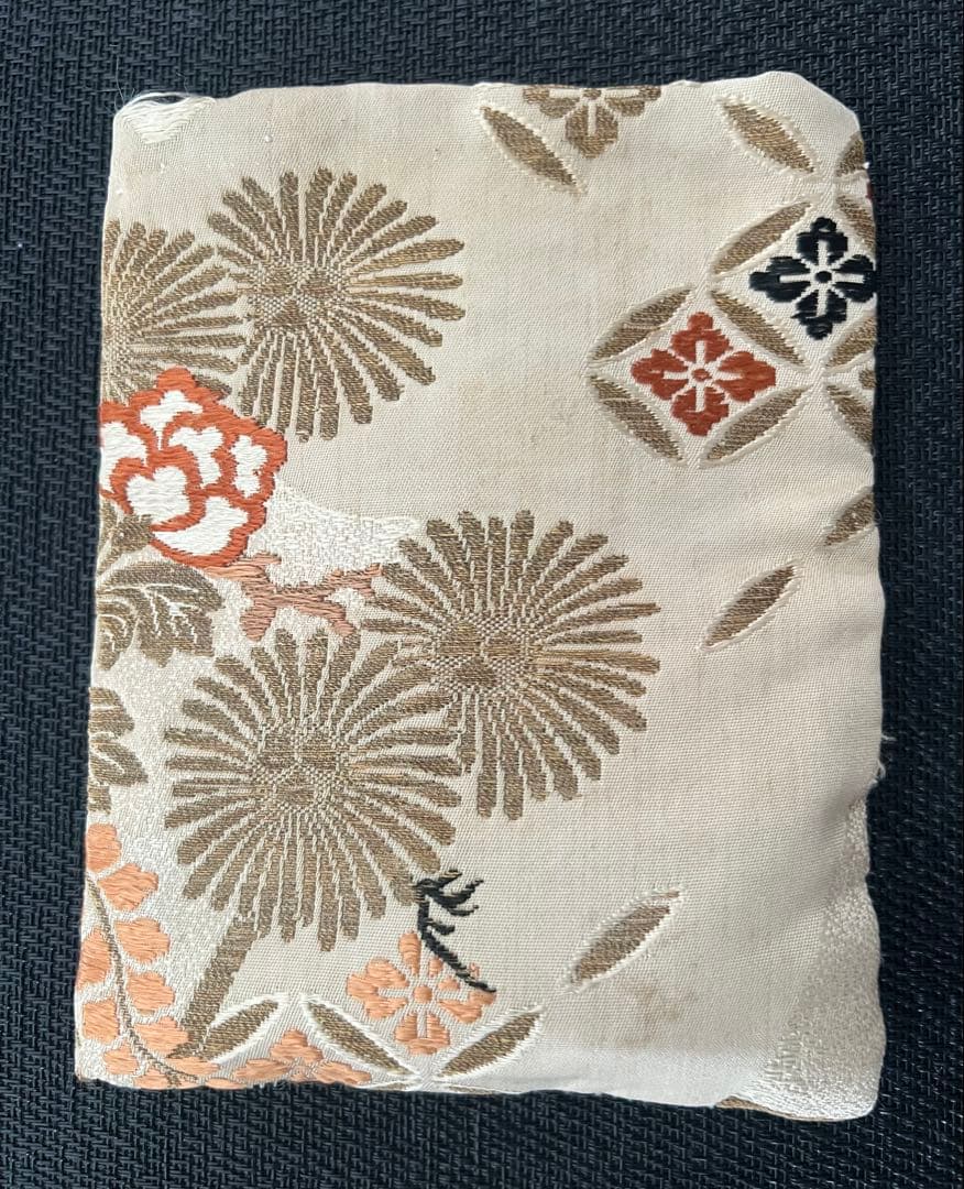 時代物 印籠 根付 蒔絵 三段 鯉 鼠 アンティーク 収納袋付 江戸-明治