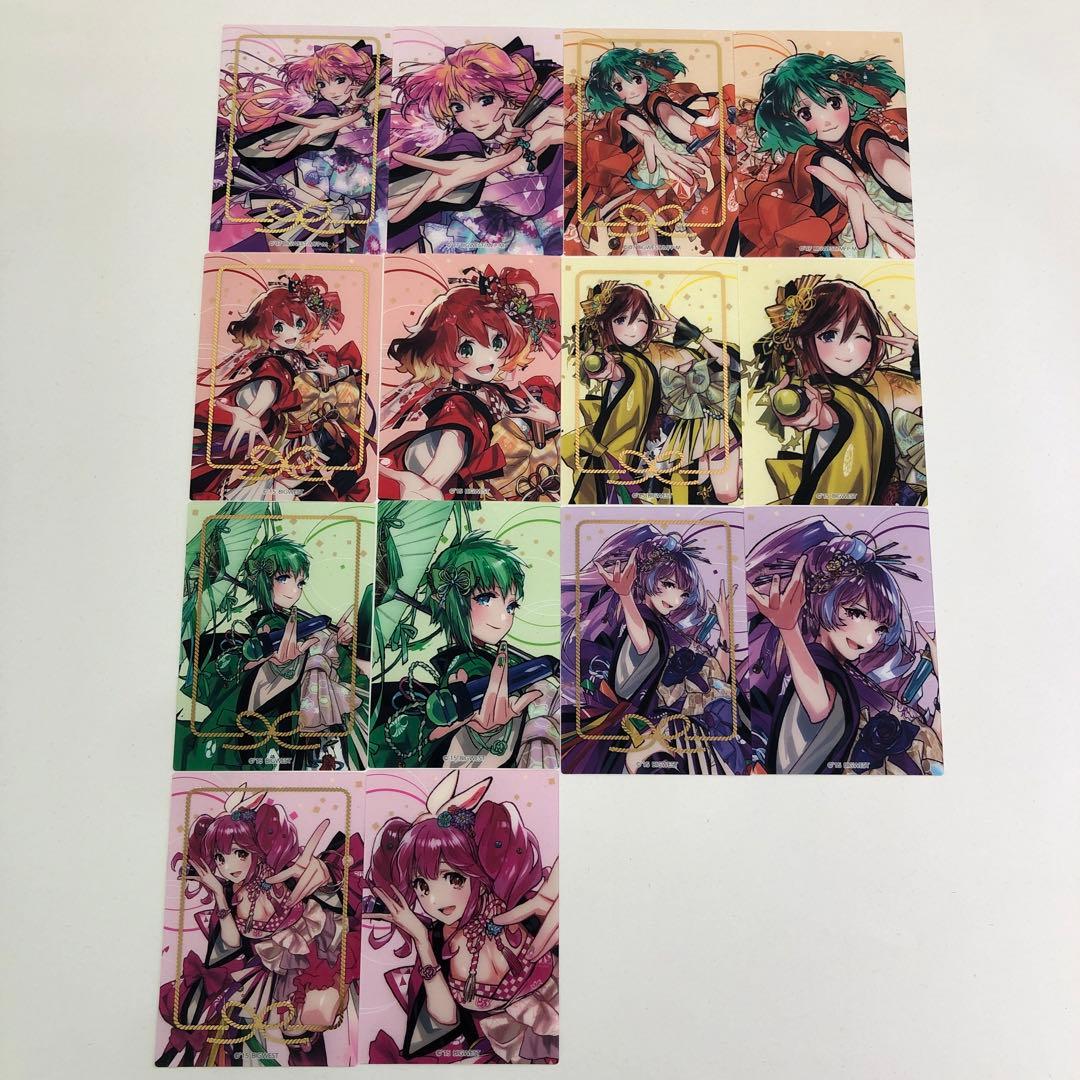 ❶②マクフェス 歌舞伎町オンステージ！ クリアカード 全14種