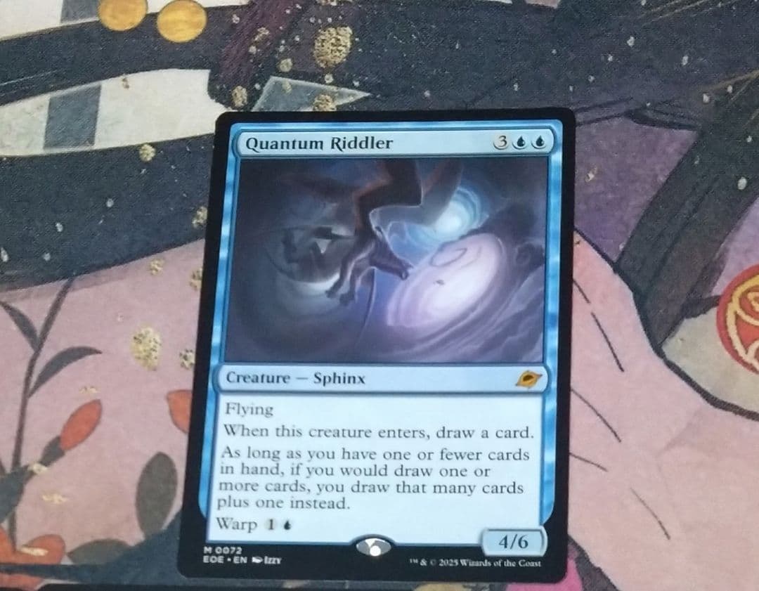 MTG 量子の謎かけ屋 Quantum Riddler 英語版 MTG 英語版 量子の謎