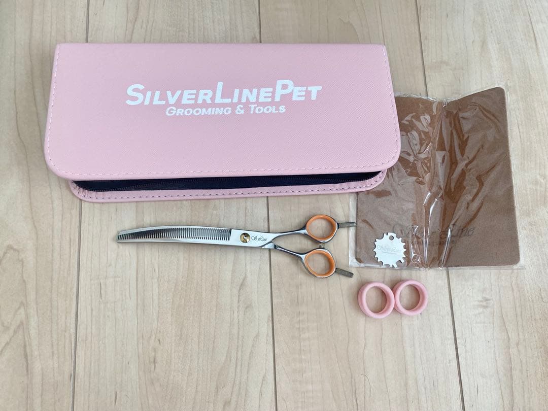 最終価格なります！SilverLinePet カーブすきバサミ Silver Line Japan / マスターカーブスキバサミ