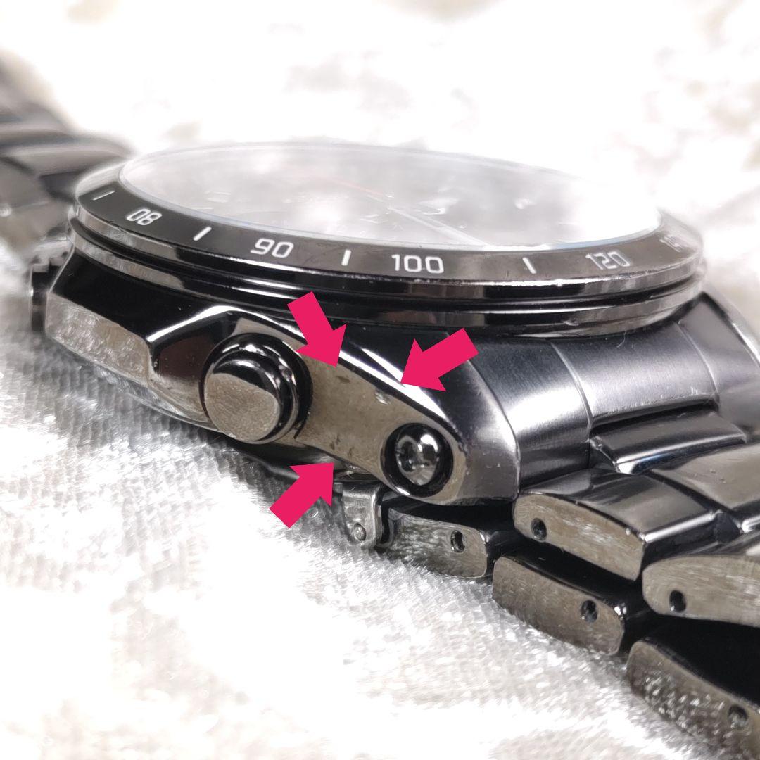 ☆電池新品★　カジュアル　Y2K　ロック　バイカー　黒　EQW-M1000D