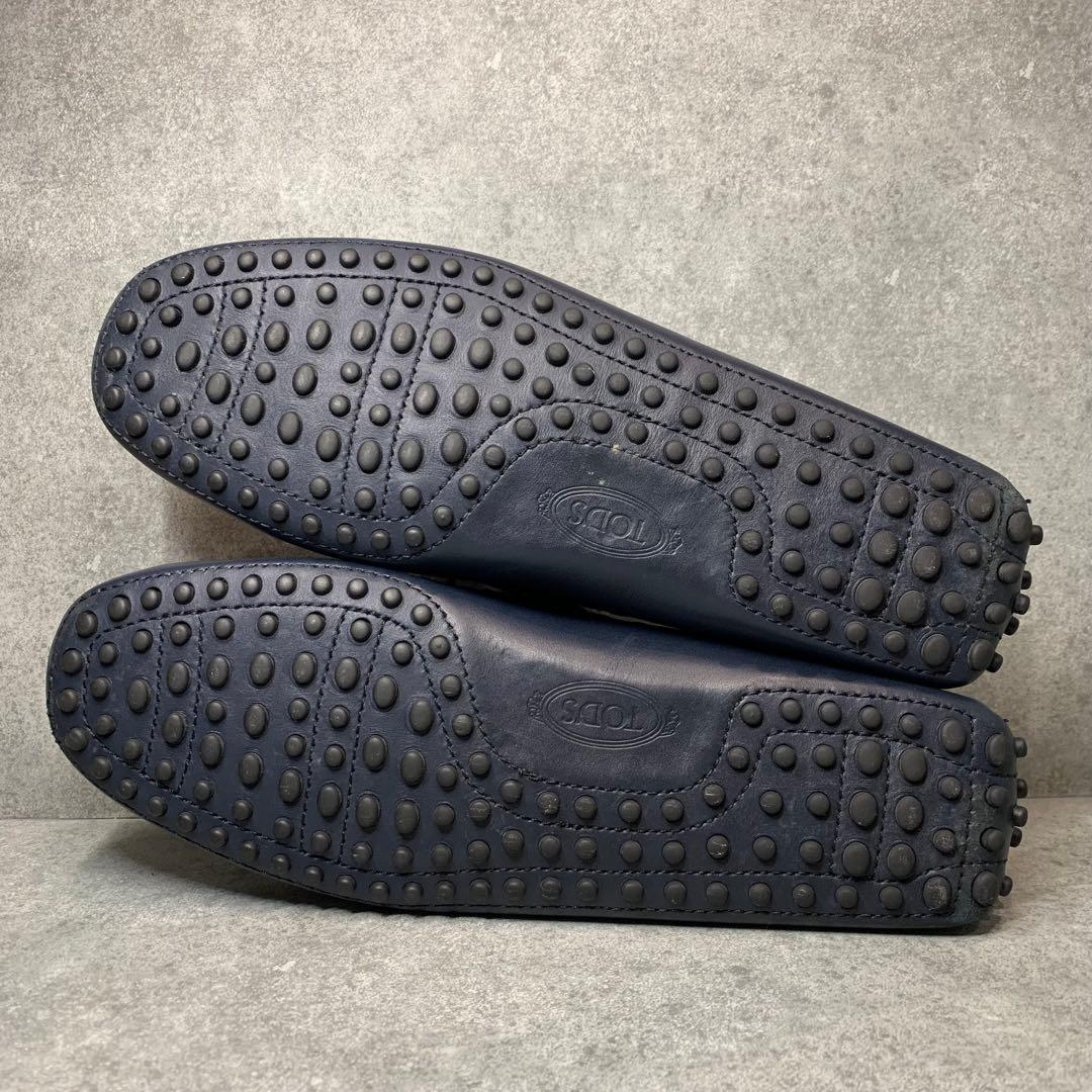 【極美品】TOD'S ゴンミーニ ドライビングシューズ レザー 24.5cm