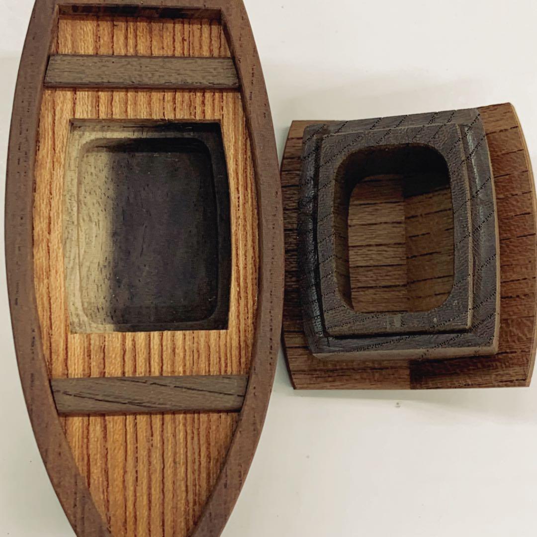 香合 木地寄 屋形舟】小松一徳 共箱 - メルカリ