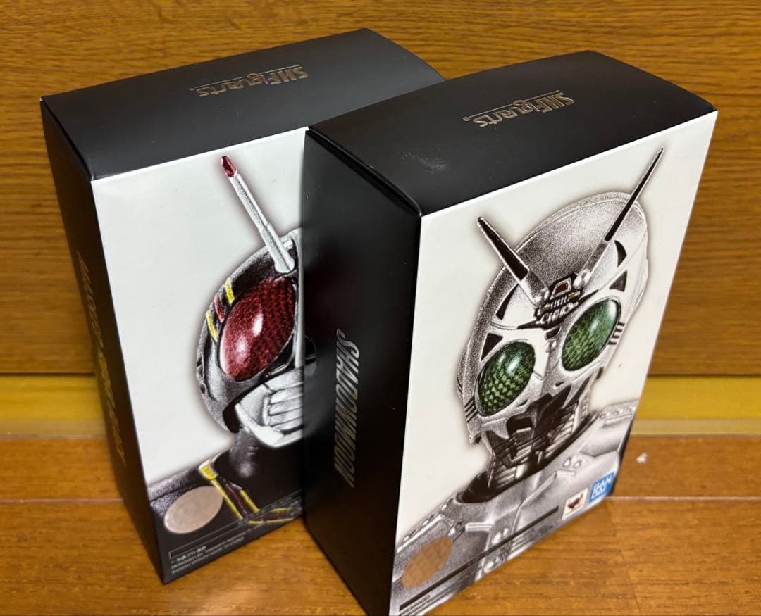 真骨彫　仮面ライダーブラック、シャドームーン 2体セット　未開封