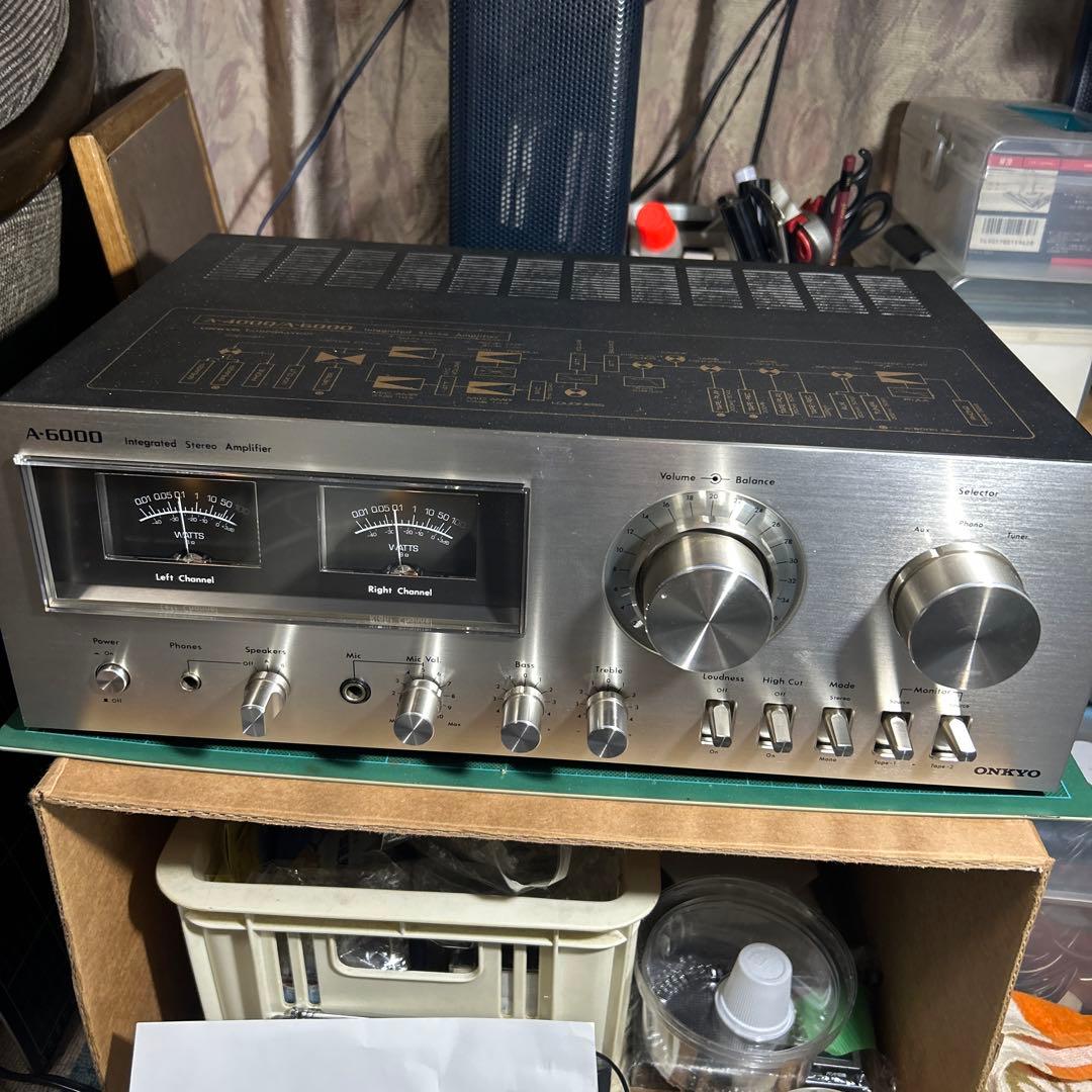 ビンテージオーディオONKYO A-6000 - メルカリ