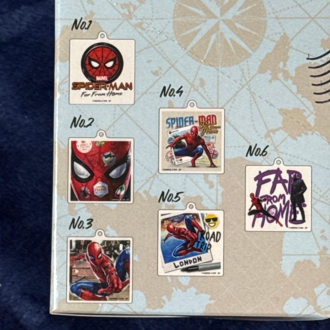 スパイダーマン　ランダムアクリルキーホルダー　アクキー　トムホランド　グッズ