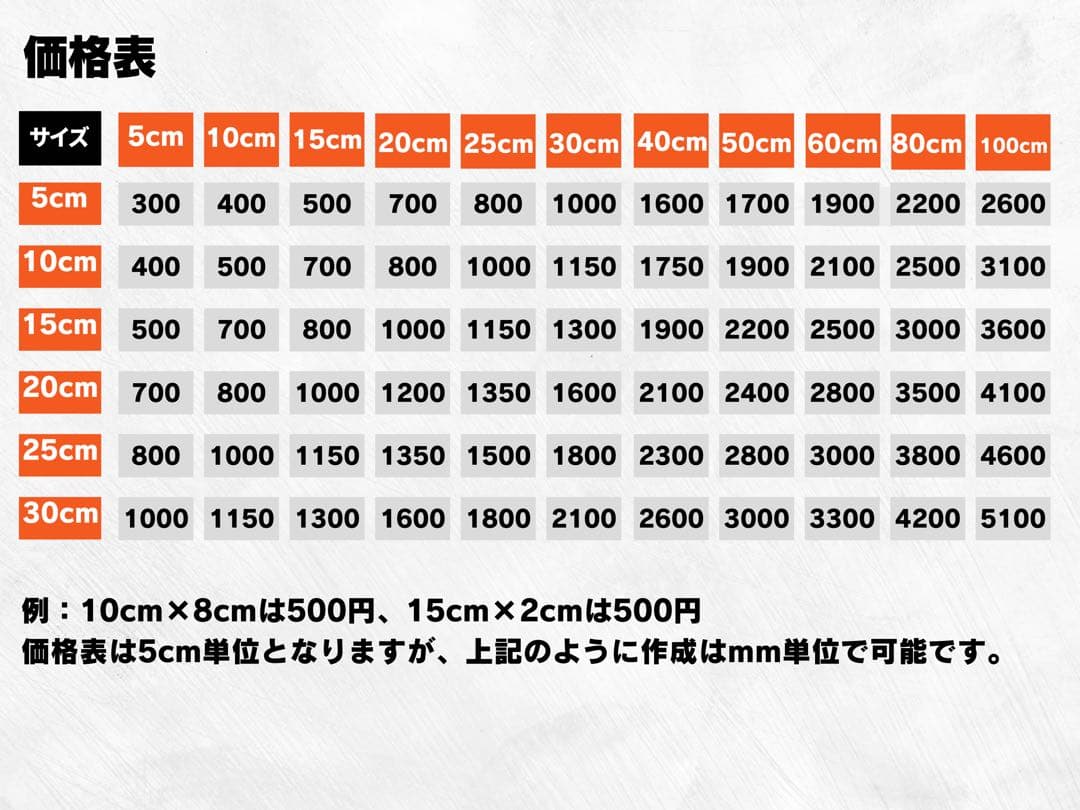 <<ネコポス>>Ayano様、オーダーアイロンシート