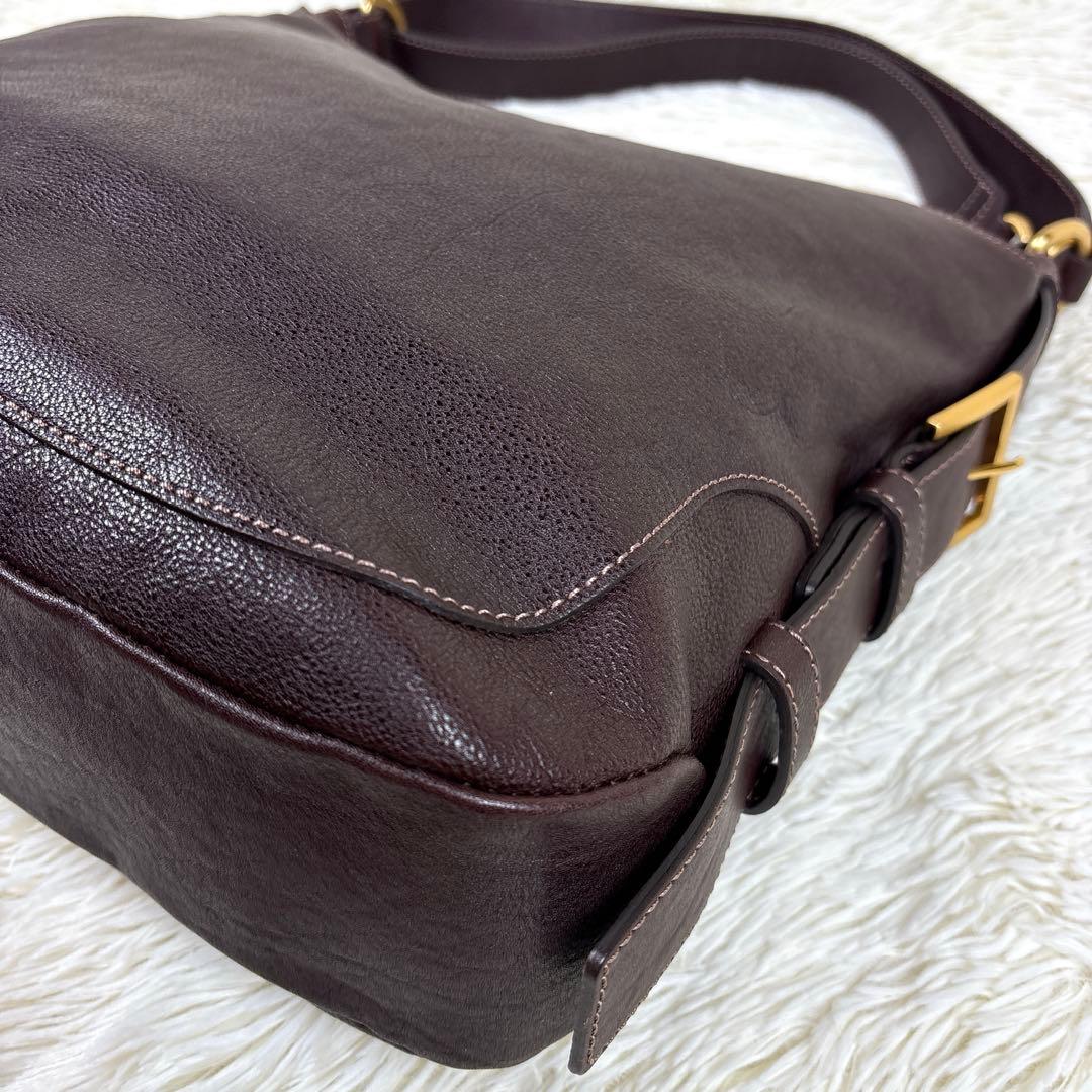 美品、土屋鞄、AGIR、アジール、2WAY、ショルダーバッグ、レザー