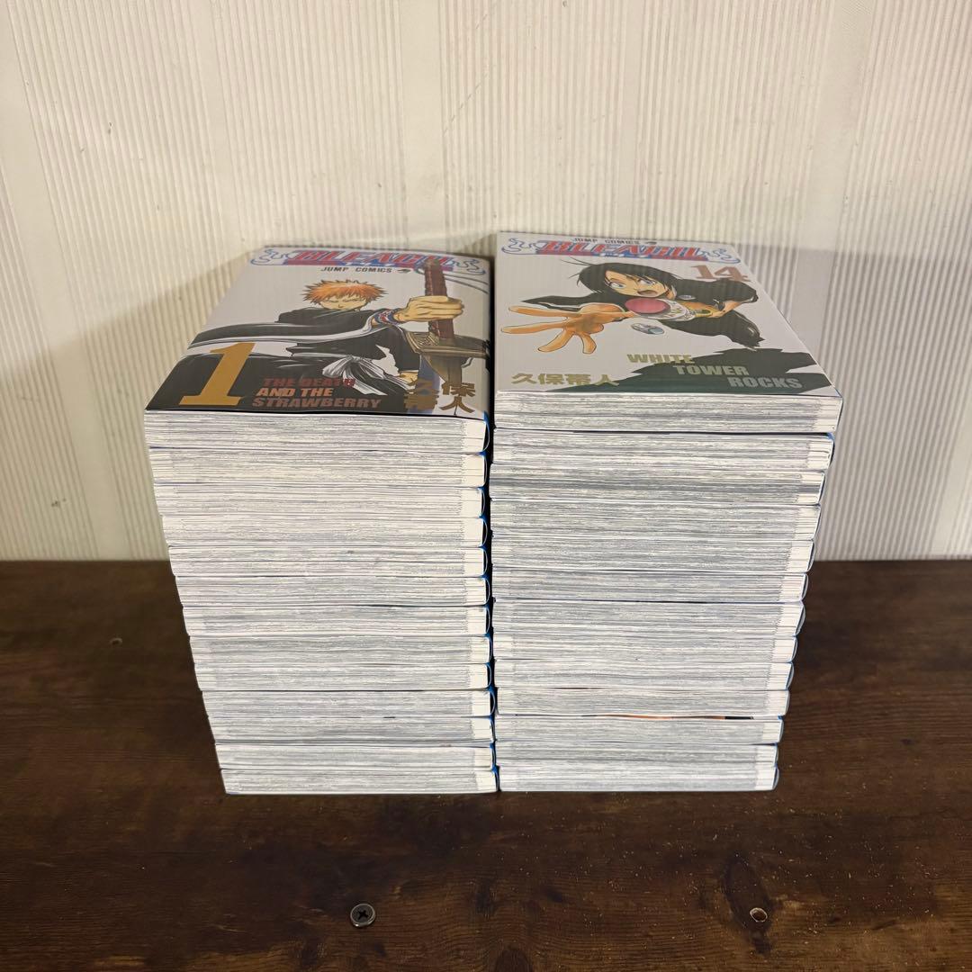 極美品 BLEACH ブリーチ 1〜74巻セット 全巻セット - メルカリ