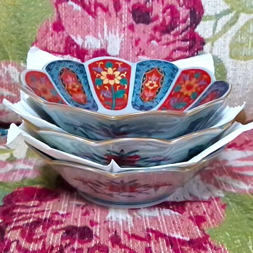 新品 林九郎窯 十方割花地紋小鉢 金彩輪花鉢 古伊万里 波佐見焼 - メルカリ