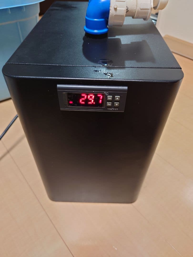 オーバーフロー水槽セット クーラー LED ポンプ ヒーター