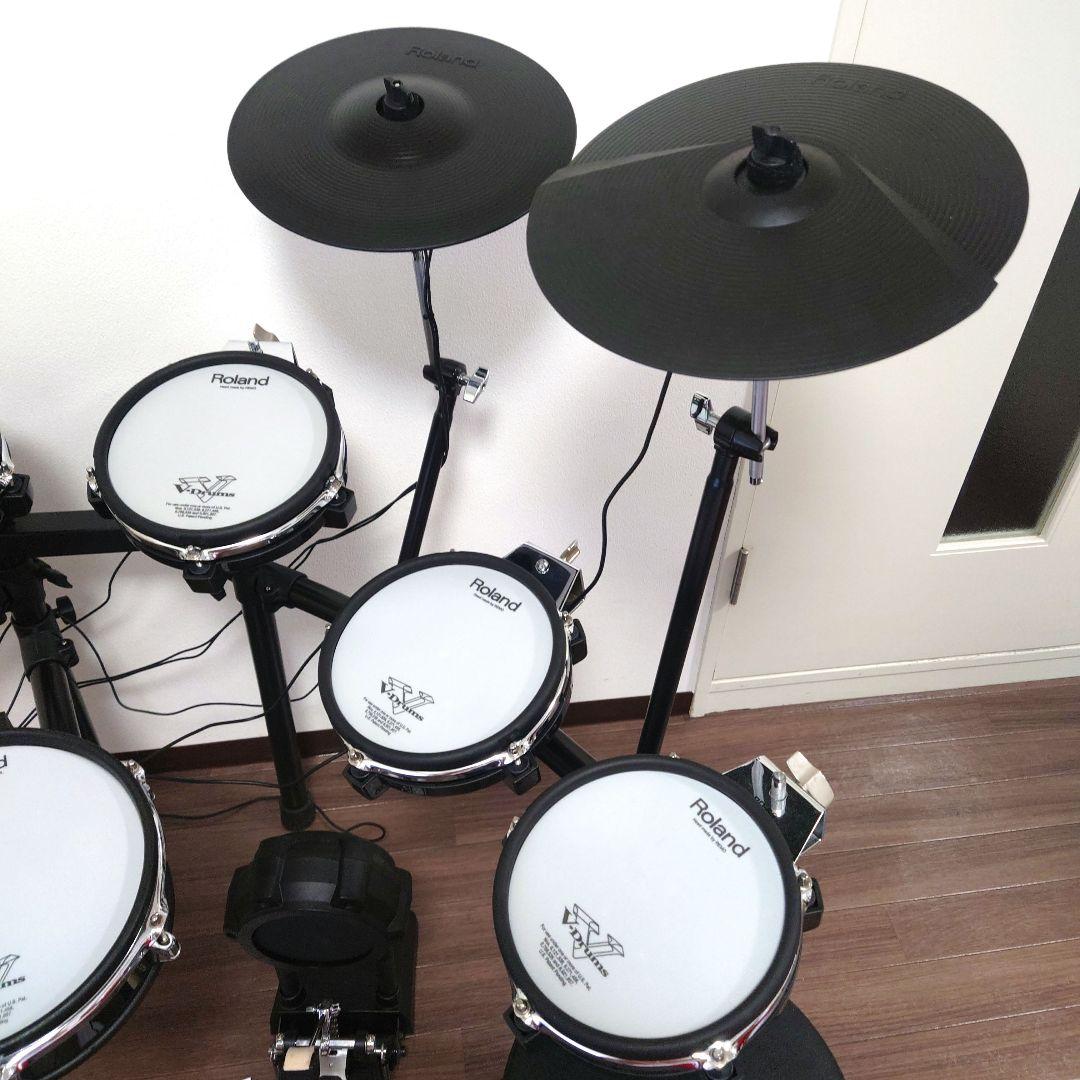 美品】 Roland TD-17 V-Drums 3シンバル Custom . - メルカリ