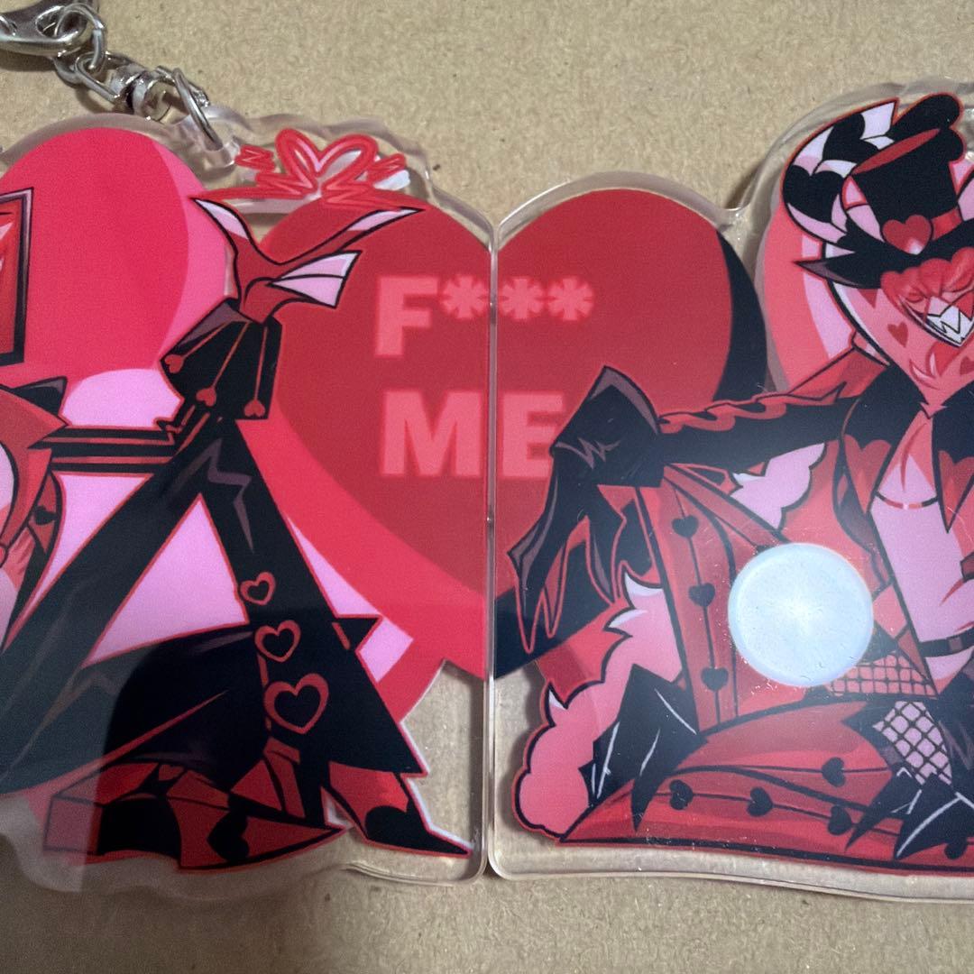 ハズビンホテル ヴォックス ヴァレンティノ アクリルキーホルダー バレンタイン